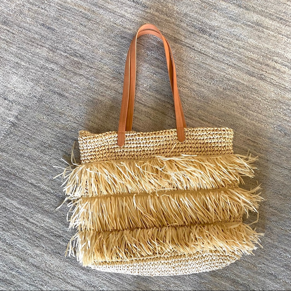 UNIVERSAL THREADS • Straw Tote - Picture 6 of 15